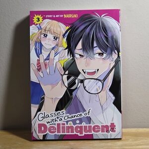 *3 for $30* Glasses with a Chance of Delinquent Manga Volume 3 - Book